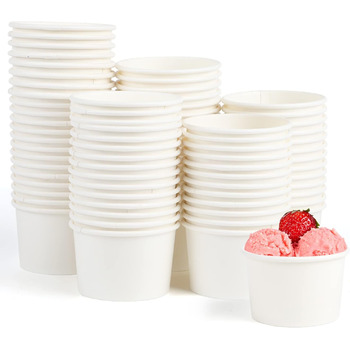 Набір паперові стаканчики для морозива 60 шт. 85 мл VEYLIN