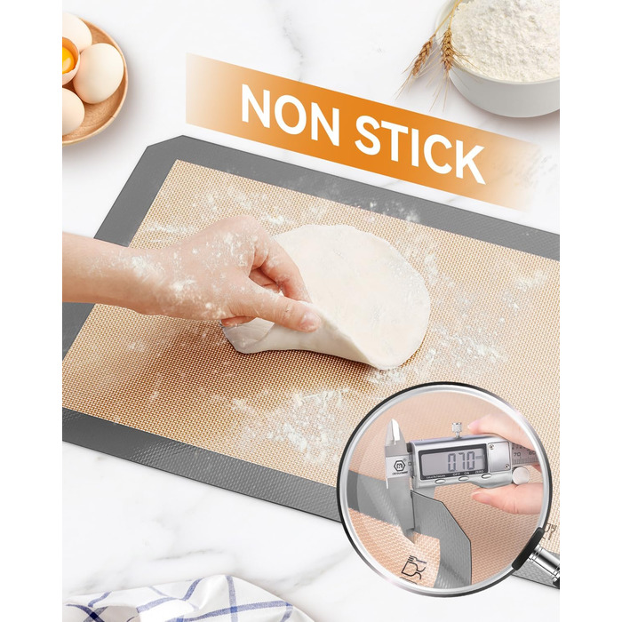 Силіконовий килимок для випічки 5 шт Sopito