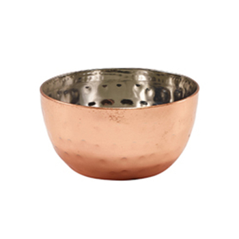 Соусник металевий рельєфний 114 мл, мідне покриття GenWare