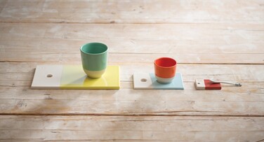 Прямокутне блюдце для закусок Revol Color Lab, лимонне, 24,5 х 13 х 0,8 см