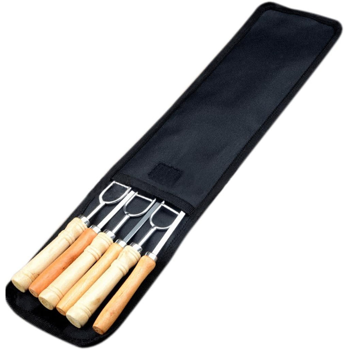 Набір шампурів для гриля 42 см, 6 предметів Sayago