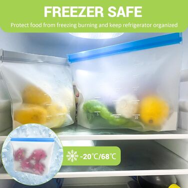 Набір з 20 вакуумних пакетів 26,5 х 20,5/21,5 х 17,8/21,5 х 12,7 см Bingolar