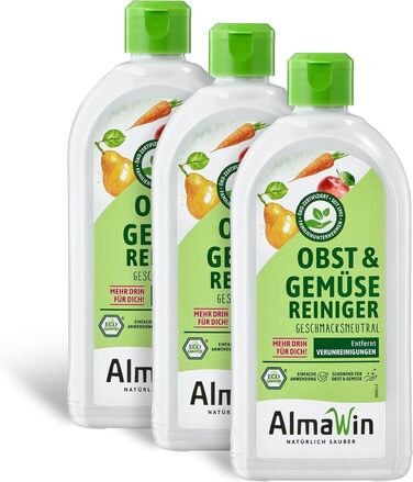 Засоби для миття овочів та фруктів 3 x 500 мл AlmaWin