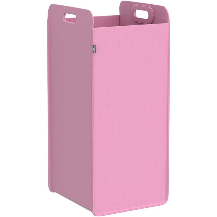 Кошики для зберігання, сумісні з IKEA KALLAX Shelf - Кошик для зберігання деревини Small Anthracite - Коробка для зберігання Полиця Кошик для зберігання - Паперовий ящик Кошик з фетру Складний кошик для білизни (75 л, рожевий)