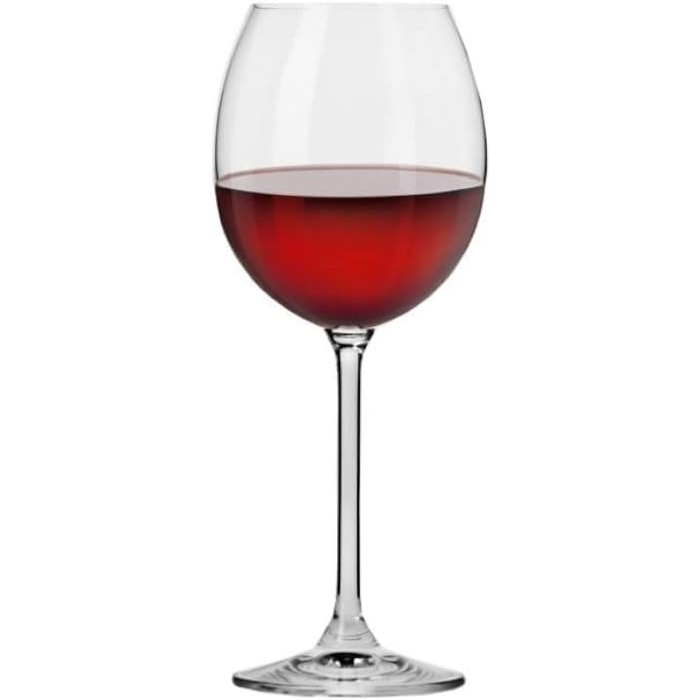 Набір келихів для вина konsimo з 6 шт. - келихи для червоного вина келихи для білого вина Aperol Spritz і келихи для шампанського Набір з 6 - Келихи для вина - Келихи для аперитиву - Кришталеві келихи для вина - 450 мл (Venezia)