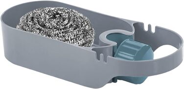 Органайзер для кухонної раковини, сірий 18 x 9,7 x 5 см Generic