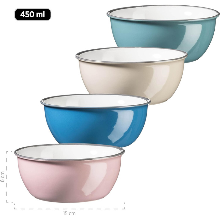 Набір посуду Mser, керамограніт Maila рожевий/сірий/синій/зелений, набір на 4 особи (бірюзовий / темно-рожевий / бежевий / темно-синій)