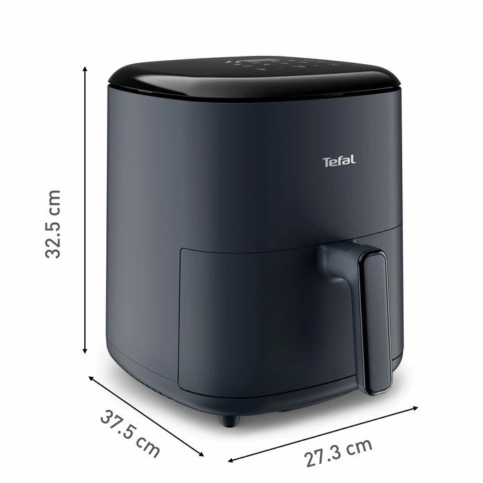 Tefal Мультипіч Easy Fry Max, 1500Вт, чаша-5л, сенсорне керув., 10 програм, пластик, чорний