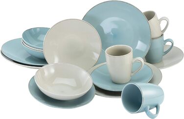 Набір посуду на 4 персони, 16 предметів, Oslo Creatable