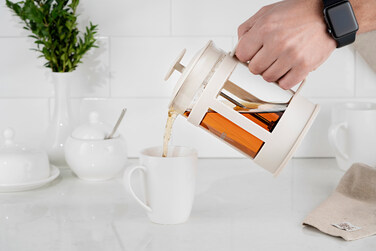 ARDESTO Френч Пресс Фреш, 800 мл, Бежевый, Пластик, Стекло