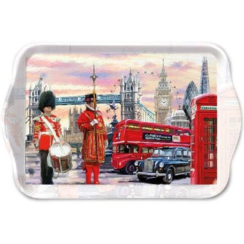 Піднос 13 x 21 см мотив Лондонська вулиця Ambiente