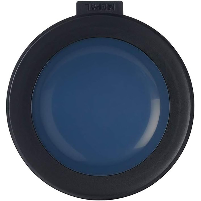 Круглий набір з 3 предметів Cirqula Multi Tray - Банки для зберігання з кришкою - Підходить як ящик для зберігання, холодильник, морозильна камера та посуд для мікрохвильової печі - 350 мл, 750 мл і 1250 мл - (Nordic Black, набір 3 шт. и (500, 1000, 2000 