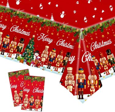 Різдвяні скатертини, одноразова 137 x 274 см POPOYU