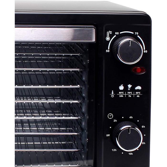 Дегідратор на 8 полиць, 650 Вт, 30 л TurboTronic