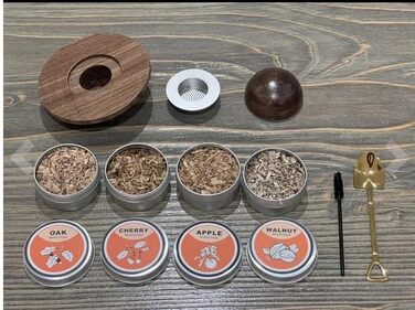 Набір для копчення коктейлів 8 предметів TMEOIIPY