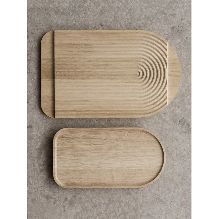 Дошка сервірувальна та обробна 40 x 25 см, дубова Zen Blomus