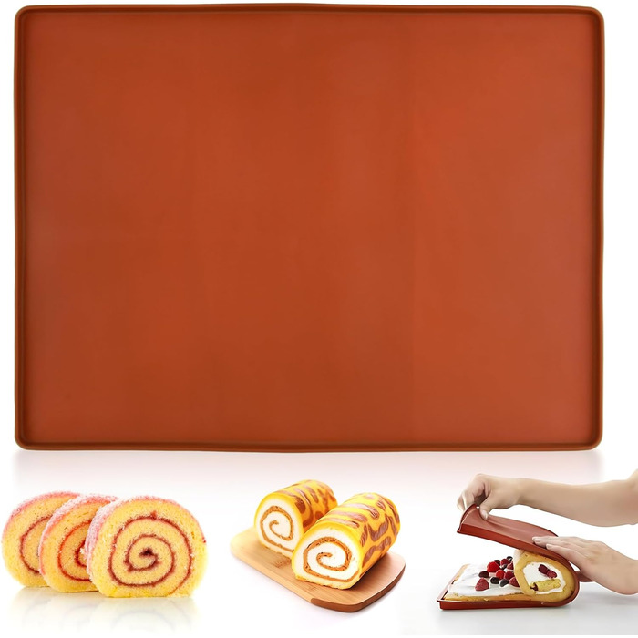 Силіконовий килимок з бортиком для випічки 30 х 40 см LuxStellar