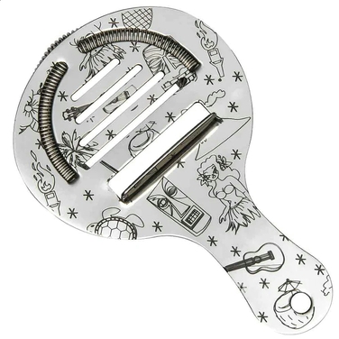 Джулеп-стрейнер 15.5 см, Etched, Tiki Coley, Urbanbar (Урбанбар)