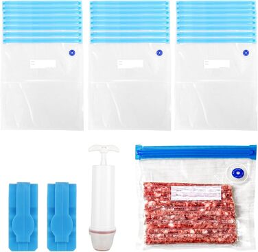 Вакуумні пакети 25 пакетів 30 x 34 см YOUNTHYE