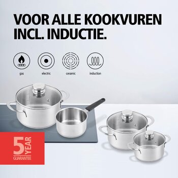 Набор кухонной посуды, 7 предметов 30004848