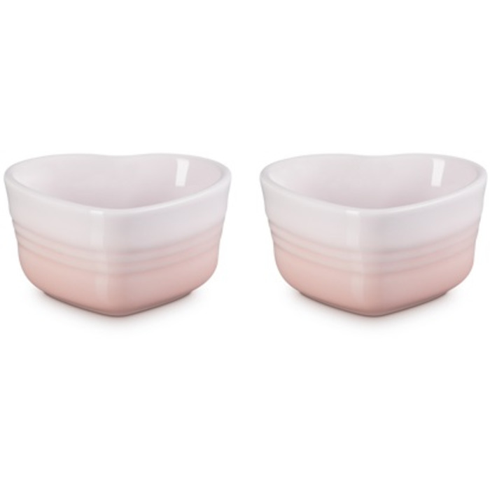Набір сервірувальних блюд у формі серця, 2 предмети, Heart Le Creuset
