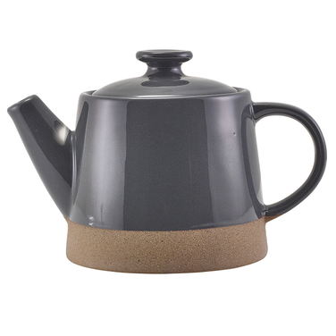 Чайник 480 мл, сірий, Kava Dark Grey Stoneware, GenWare