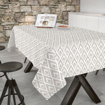 Скатертина Aitana textil Digital 068 в рулоні, полікоттон, ширина 140 см