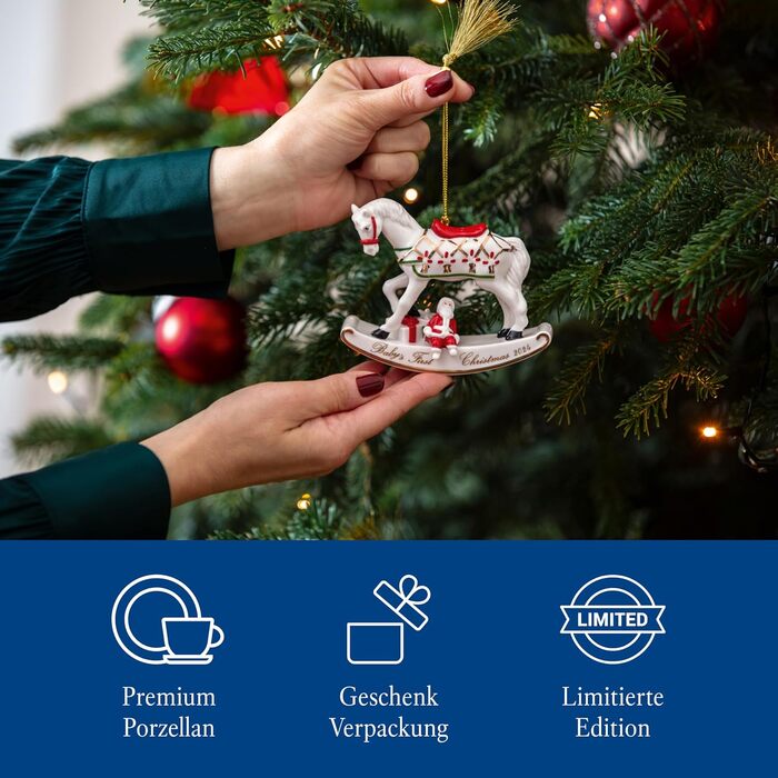 Ялинкова іграшка Коник-гойдалка Villeroy & Boch