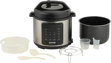 Мультиварка-скороварка Gorenje GMC6SBK (MY-CS6038WPB) (7193445)