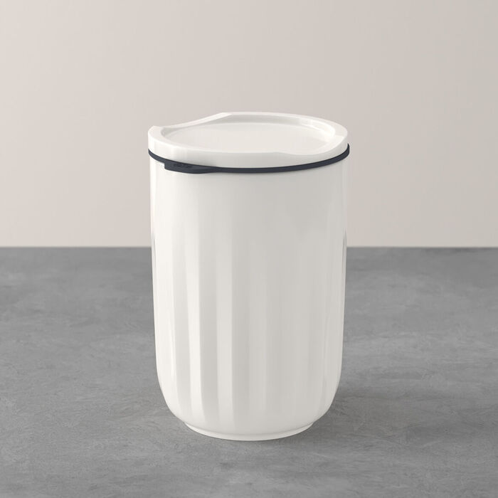 Чашка з кришкою 450 мл, Біла ToGo&ToStay Villeroy & Boch