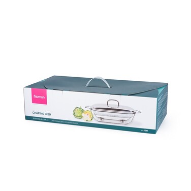 Прямокутний марміт Fissman 39,5x24x6,5 см/4,0 л жаростійке скло (6047)