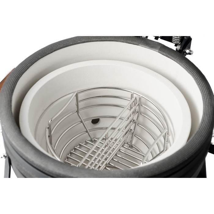 Керамический угольный гриль Kamado S 5 в 1 с системой BBQ Block Fire GRILLI 733777 Код: 012010