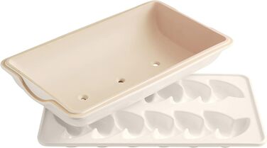 Форма для выпечки багетов Эпи бежевая Emile Henry