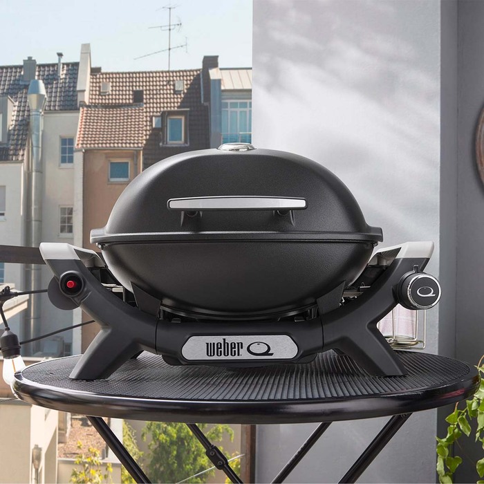 Газовый гриль Weber Q1100N Black 1501060 Код: 012981