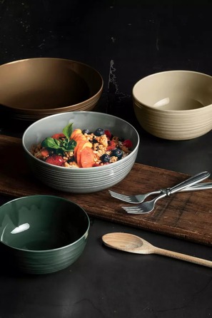 Пиала сервировочная 25 см Erdbraun Terra Seltmann Weiden