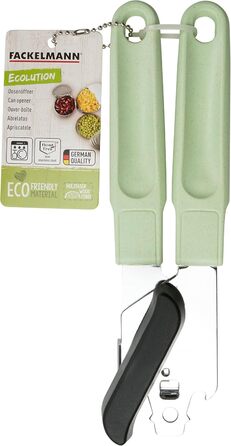 Консервный нож 21 x 6 см зеленый Ecolution Fackelmann