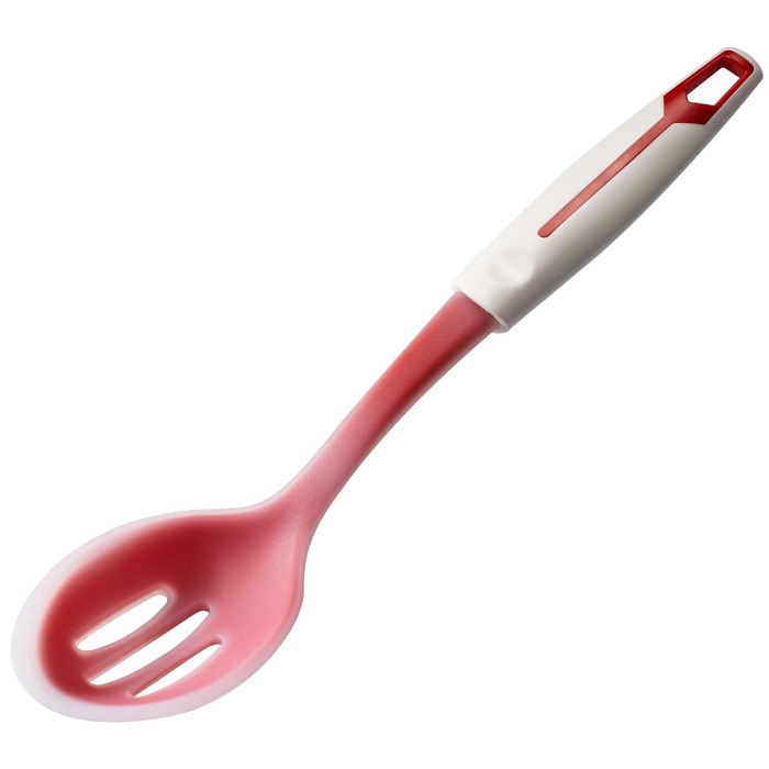 GIPFEL Ложка з прорізами MOTIVE 32,5х6,5х5см рожева Матеріал: силікон FDA, PP, colorful nylon 2869 GIPFEL