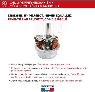 Мускатний млин 15 см (Chili Mill), 33088 Daman