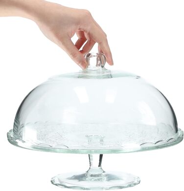 Підставка для торта з кришкою 29 см KADAX