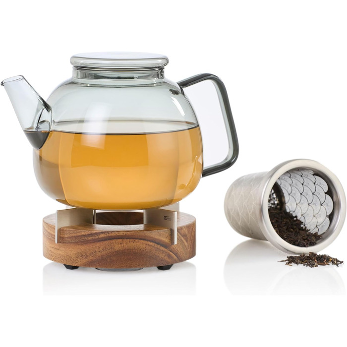 Чайник заварочный 1,2 л с фильтром Yuna AdHoc