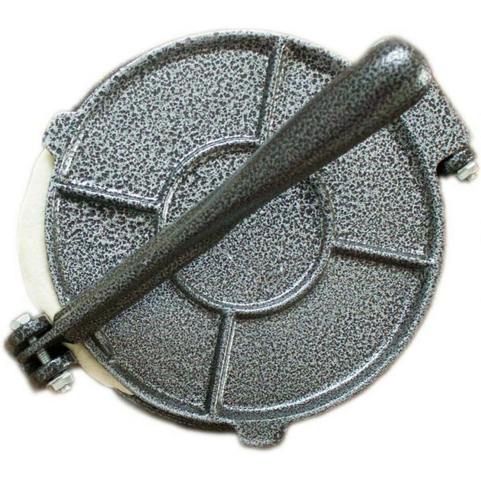 Прес для тортильї ручний 20,3 см, алюміній Kisbeibi