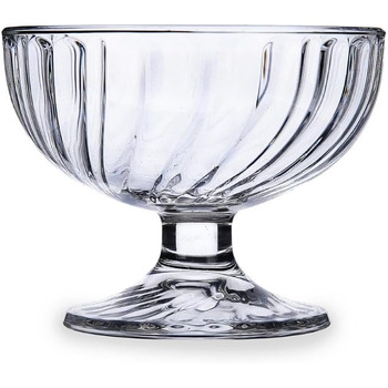 Чаша для морозива, 380 мл, скло, прозоре, 6 предметів (210 мл), 43121 Sorbet Ice Cream Bowl