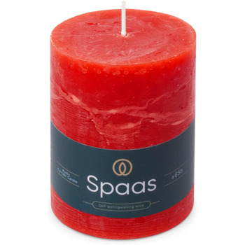Свічка Spaas Rustic Pillar 80/110 мм 65 шт. - (червона)