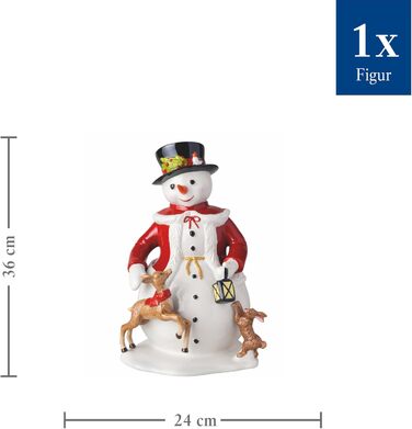 Рождественская фигурка Снеговик 24 х 36 см Christmas Toys Villeroy & Boch