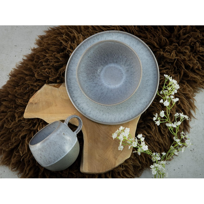 Набір посуду на 4 персони, 16 предметів, Loft Stone Creatable