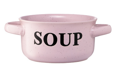 Бульонница Ardesto Alcor, 550мл, керамика, розовый