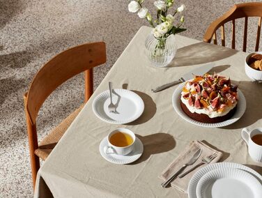 Тарелка овальная 27 см, белая Hammershøi Kähler