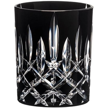 Кольорові келихи для віскі в індивідуальній упаковці, стакан для віскі з кришталевого скла, 295 мл, (чорний)