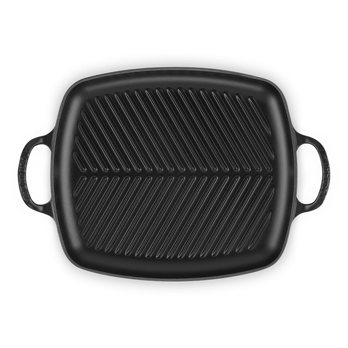 Сковорода гриль 30 см, чорна Le Creuset