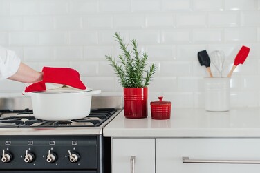 Рукавиця для духовки Deep Teal Klassik Le Creuset